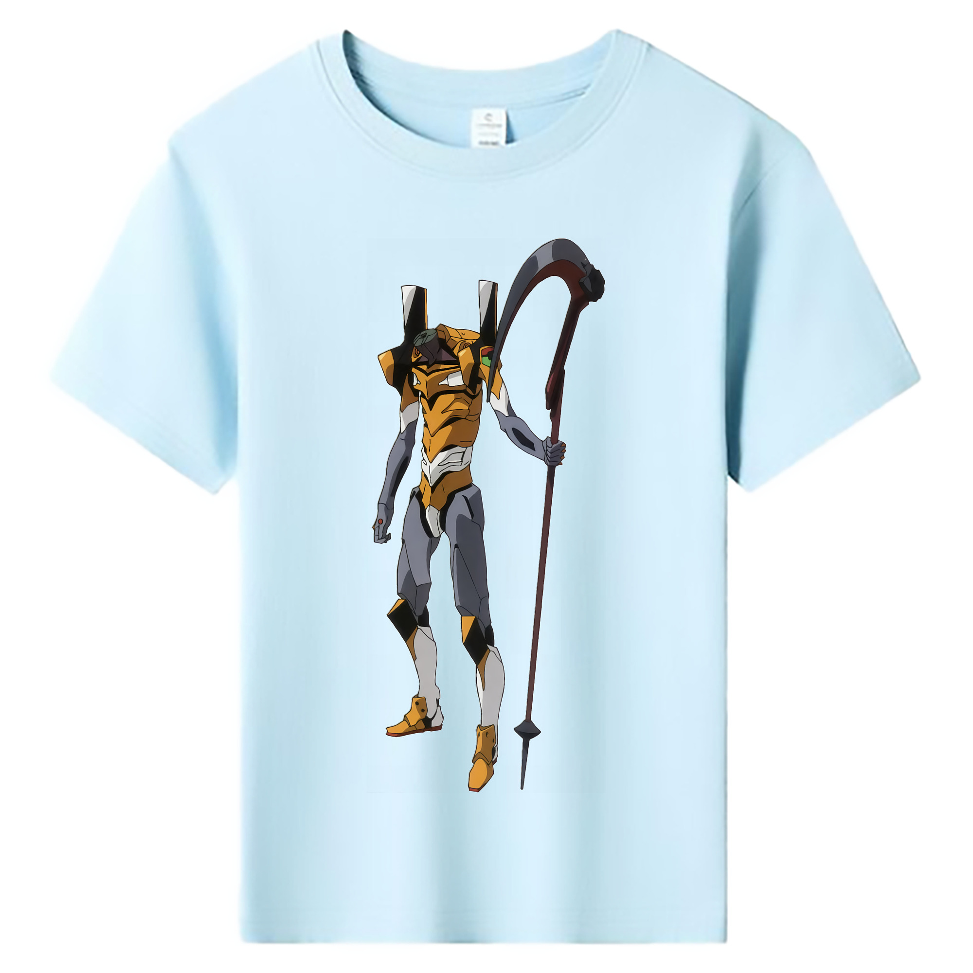 （画像用） EVA 新世紀エヴァンゲリオン 綿100％キッズTシャツ（フロントプリント）